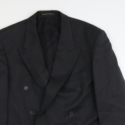 Mens UK Size M Marks and Spencer Regular Grey Suit Jacket