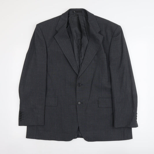 Mens UK Size L BHS Regular Grey Suit Jacket