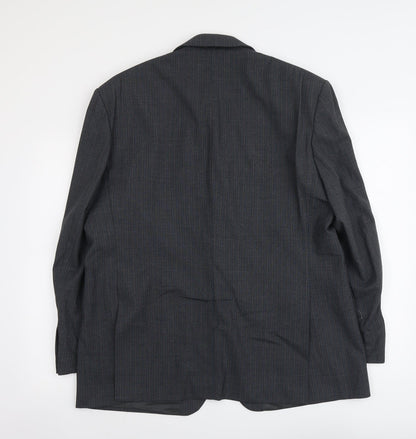 Mens UK Size L BHS Regular Grey Suit Jacket