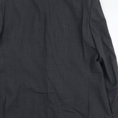 Mens UK Size L BHS Regular Grey Suit Jacket