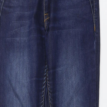 Womens UK Size 29 in RESERVED Regular Fit Straight Blue Jeans