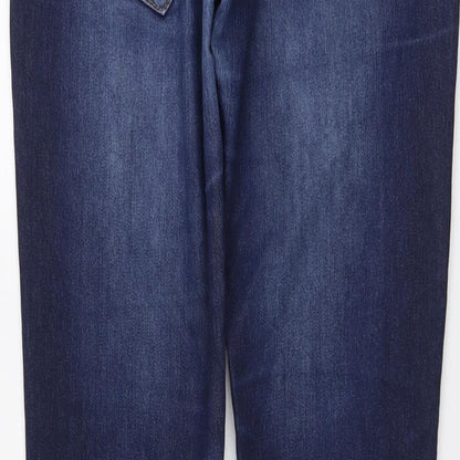 Womens UK Size 29 in RESERVED Regular Fit Straight Blue Jeans