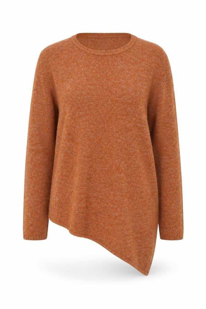 Womens UK Size 12 Lottie Brown Pullover Jumper