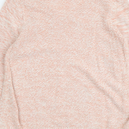 Womens UK Size 14 M&Co Pink Pullover Jumper