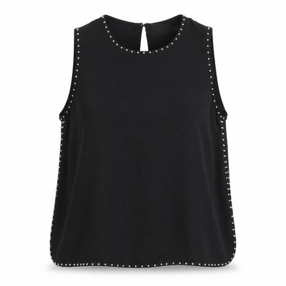Womens UK Size 12 H&M Black Basic Blouse
