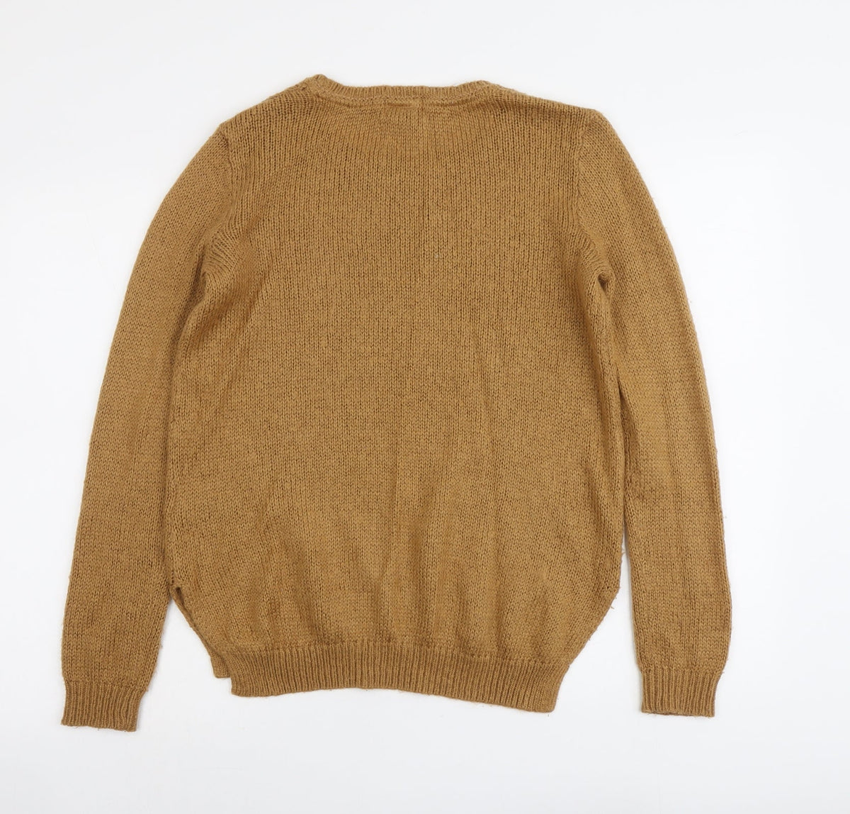 Womens UK Size S H&M Brown Pullover Jumper