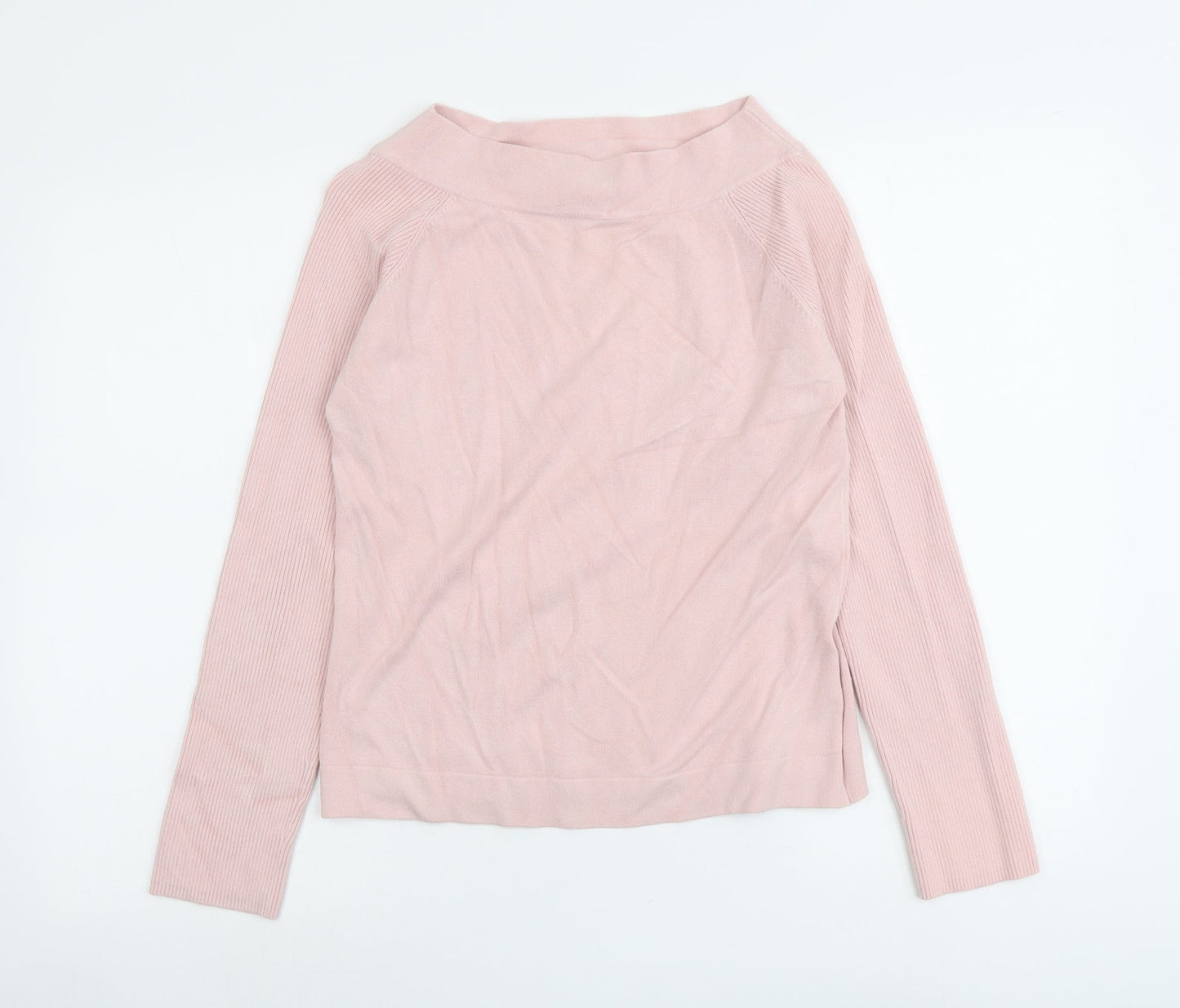 Womens UK Size 14 Kaliko Pink Pullover Jumper