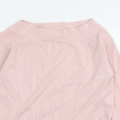 Womens UK Size 14 Kaliko Pink Pullover Jumper