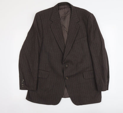 Mens UK Size L Marks and Spencer Regular Brown Suit Jacket