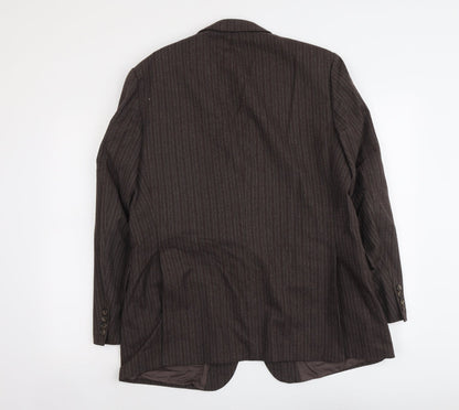 Mens UK Size L Marks and Spencer Regular Brown Suit Jacket
