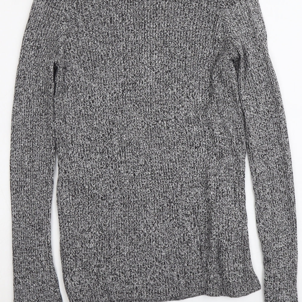Womens UK Size S H&M Grey Pullover Jumper