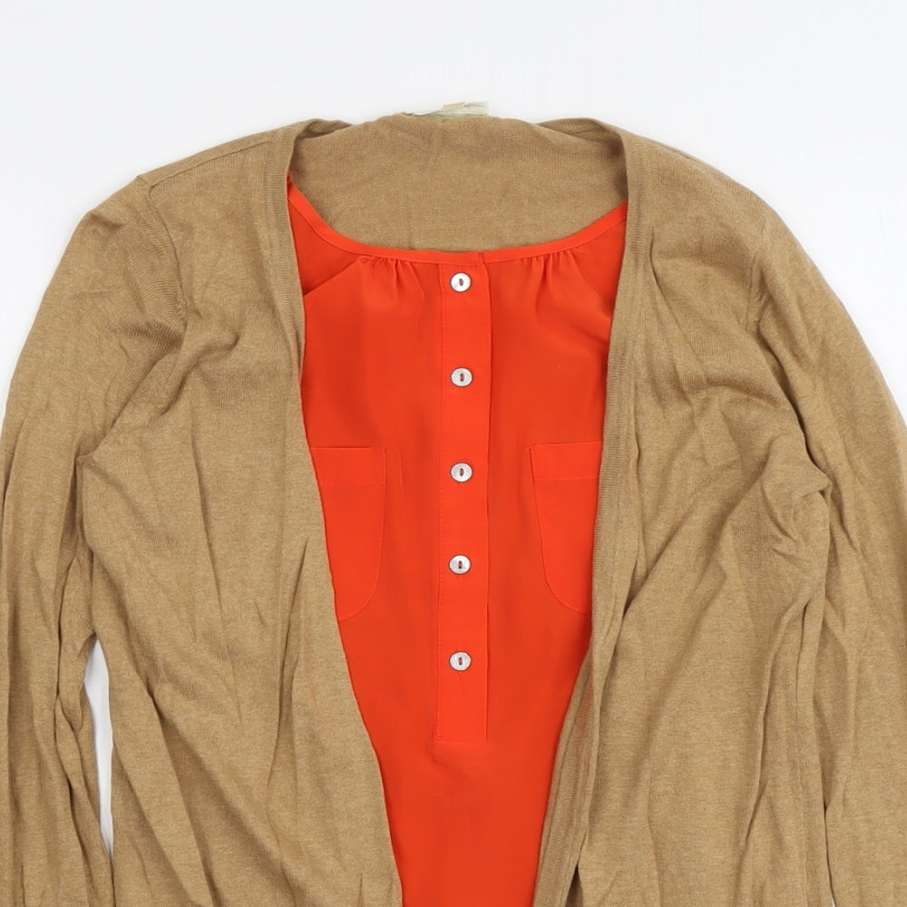 Womens UK Size 8 NEXT Brown Pullover Jumper