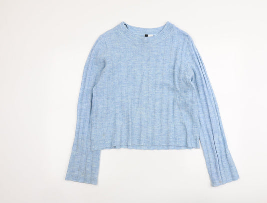 Womens UK Size S H&M Blue Pullover Jumper