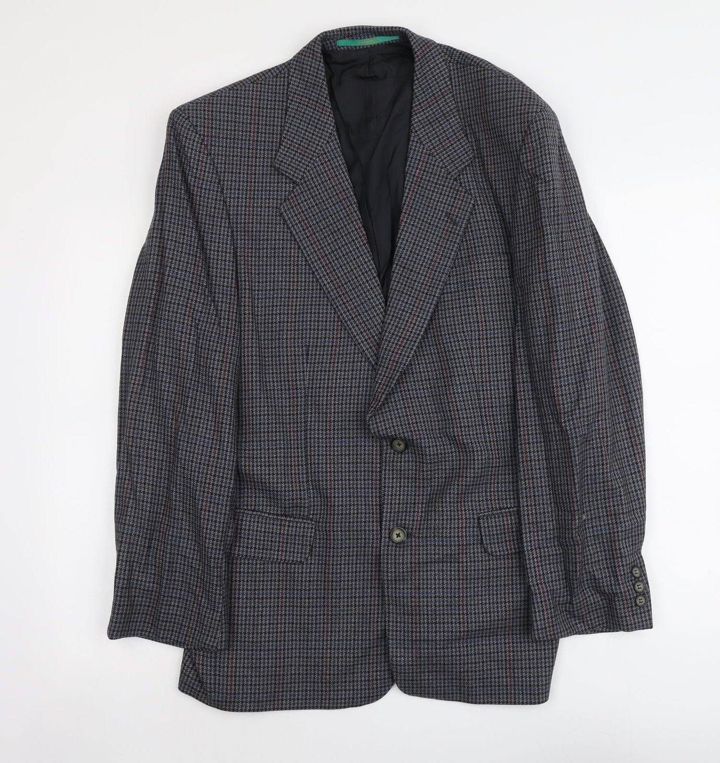Mens UK Size M C&A Regular Blue Suit Jacket