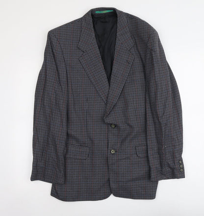 Mens UK Size M C&A Regular Blue Suit Jacket