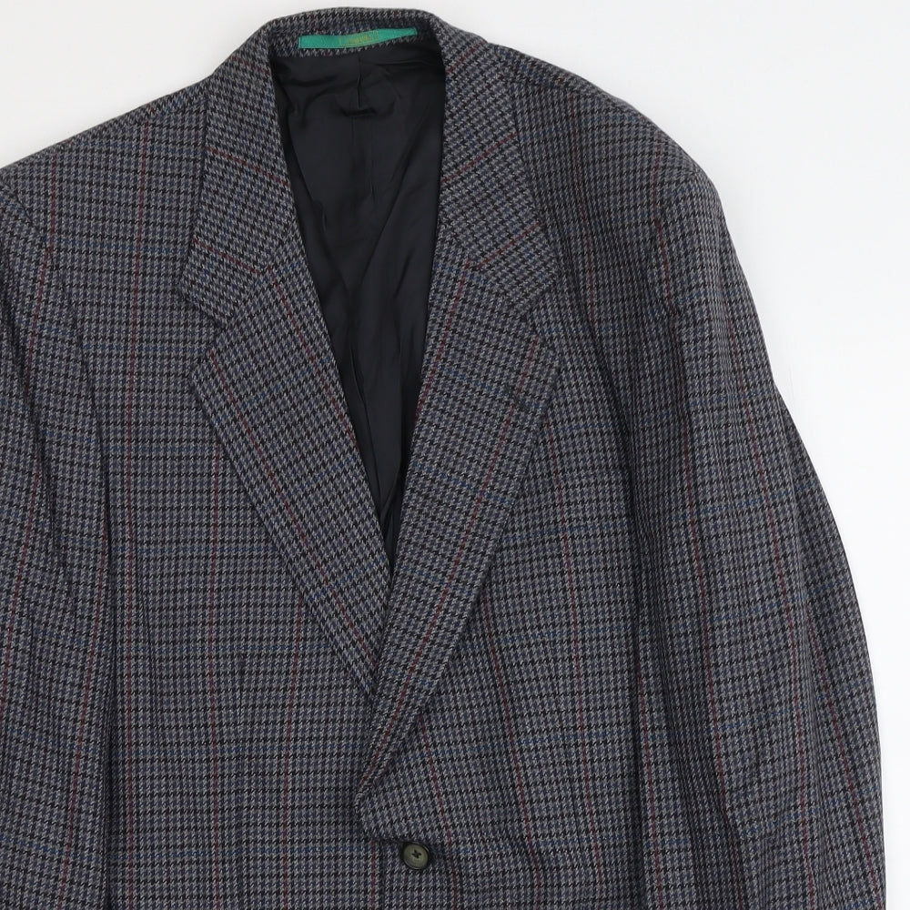 Mens UK Size M C&A Regular Blue Suit Jacket
