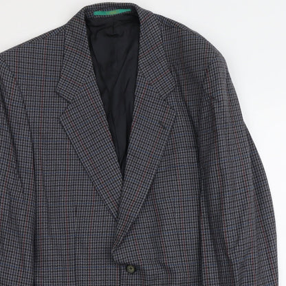 Mens UK Size M C&A Regular Blue Suit Jacket