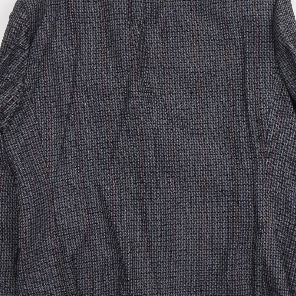 Mens UK Size M C&A Regular Blue Suit Jacket