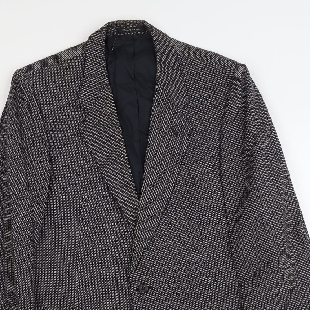 Mens UK Size M Marks and Spencer Regular Grey Suit Jacket