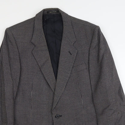 Mens UK Size M Marks and Spencer Regular Grey Suit Jacket