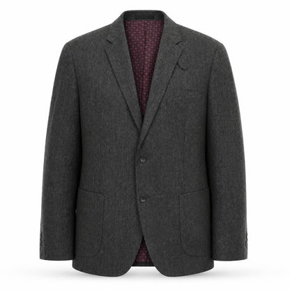 Mens UK Size XL Boston Crew Regular Grey Suit Jacket