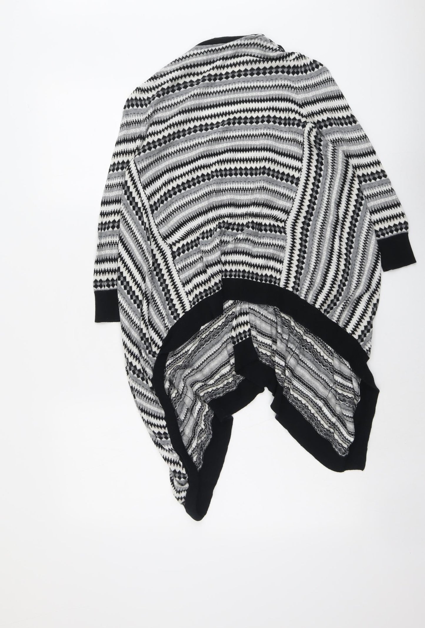 Womens UK Size 6 Warehouse Grey Cardigan Jumper