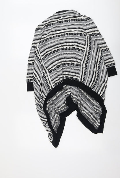 Womens UK Size 6 Warehouse Grey Cardigan Jumper