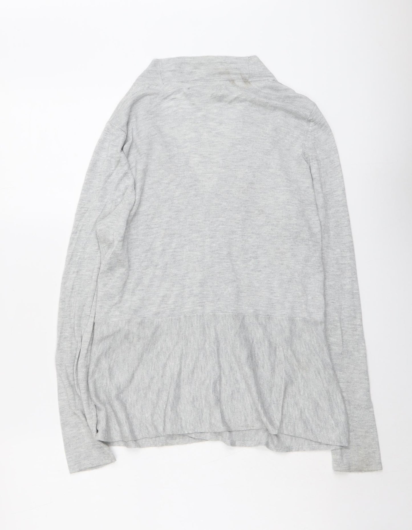 Womens UK Size 14 Marks and Spencer Grey Cardigan Jumper