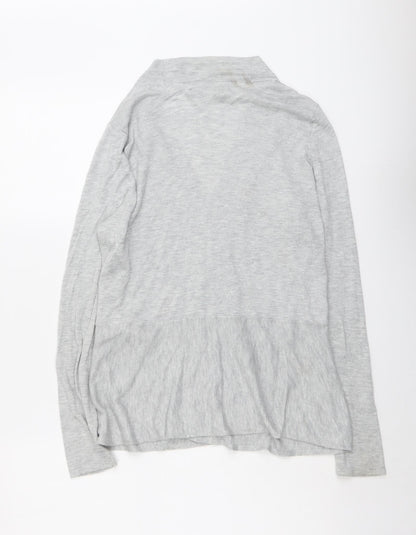 Womens UK Size 14 Marks and Spencer Grey Cardigan Jumper