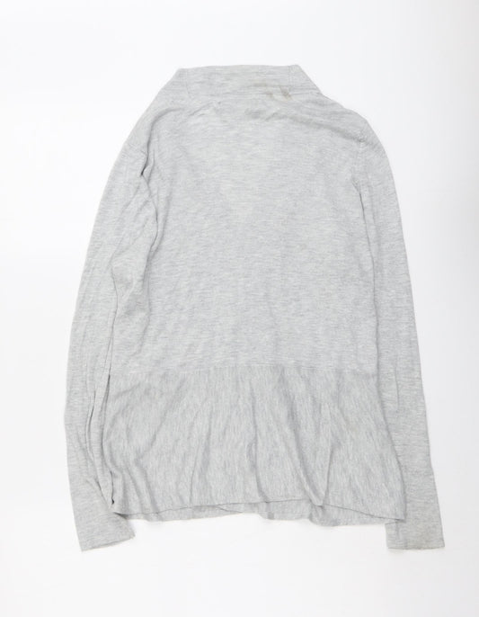 Womens UK Size 14 Marks and Spencer Grey Cardigan Jumper