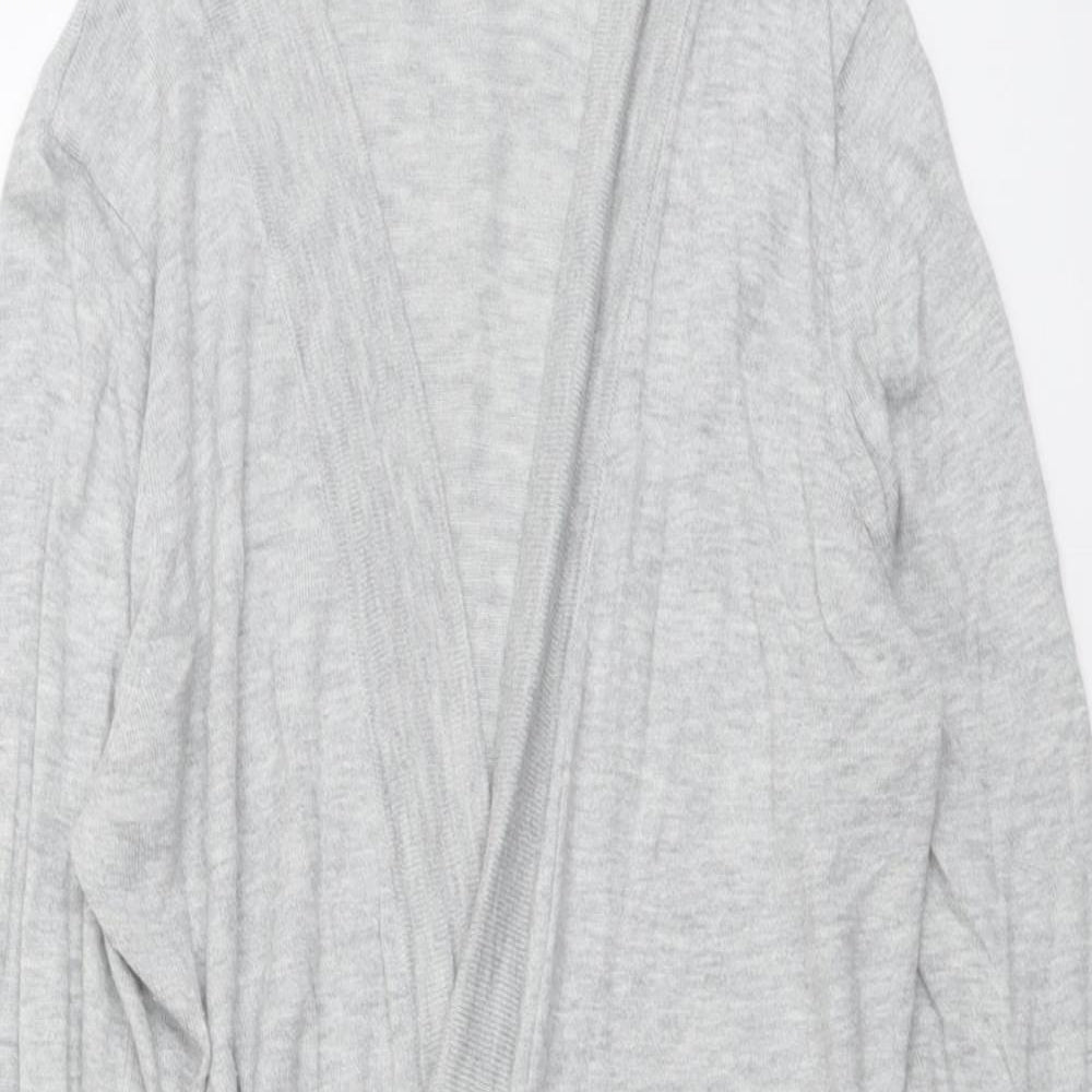 Womens UK Size 14 Marks and Spencer Grey Cardigan Jumper