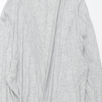 Womens UK Size 14 Marks and Spencer Grey Cardigan Jumper