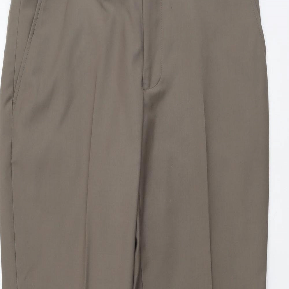 Womens UK Size 32 NEXT Regular Fit Chino Brown Trousers