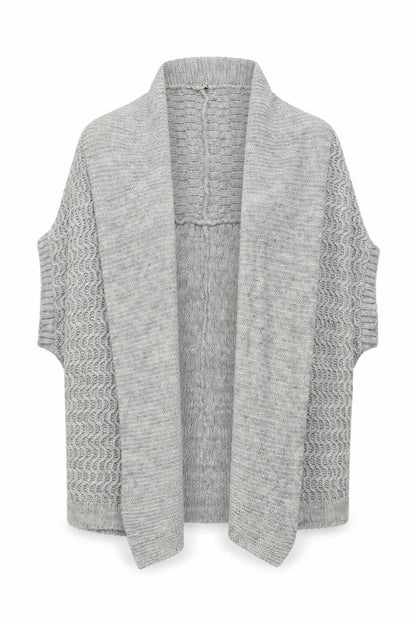 Womens UK Size 12 Topshop Grey Cardigan Jumper