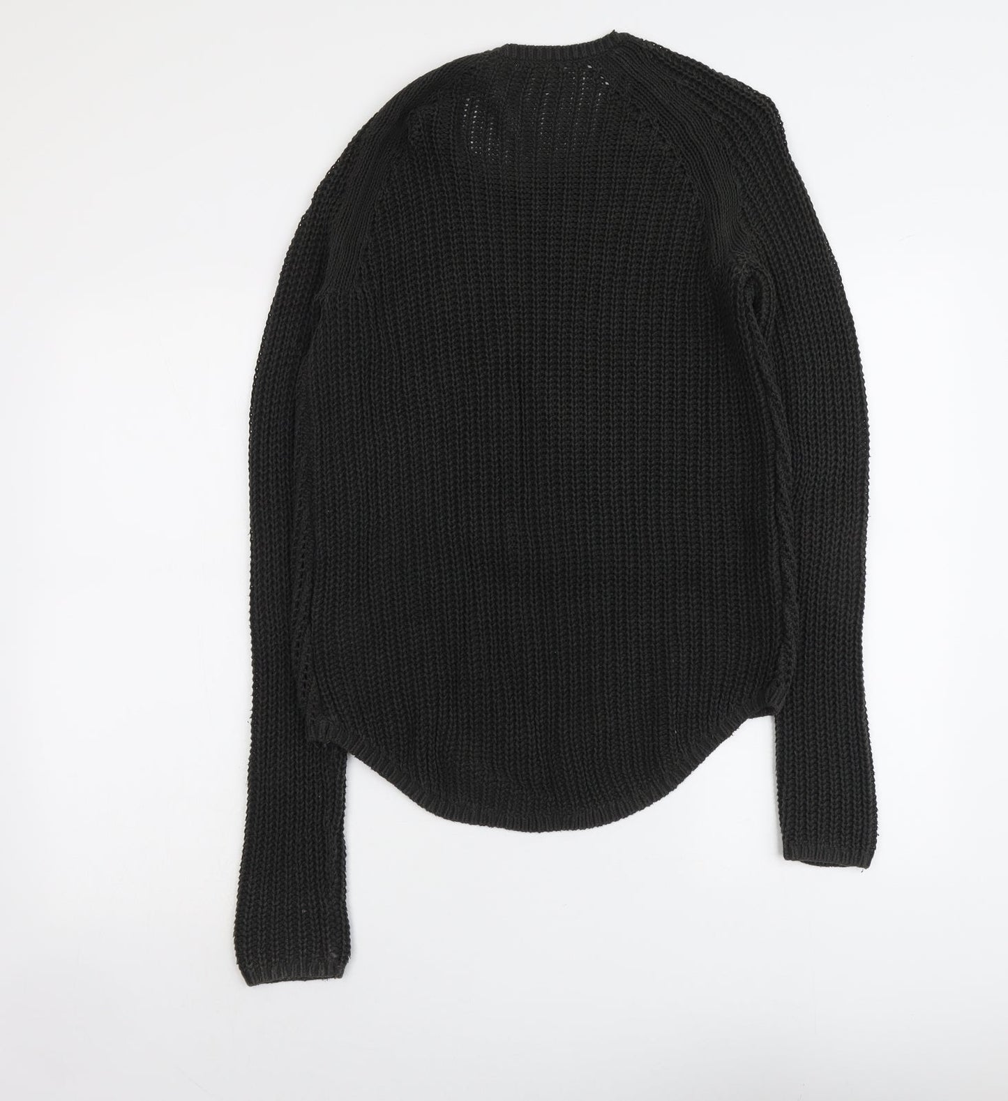 Womens UK Size S H&M Green Pullover Jumper