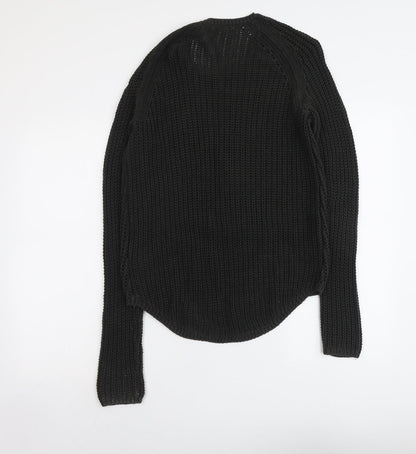 Womens UK Size S H&M Green Pullover Jumper