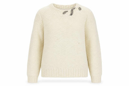Womens UK Size S H&M Ivory Pullover Jumper