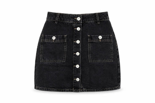 Womens UK Size S Pull&Bear Mini Denim Skirt