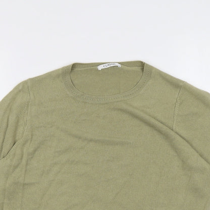 Womens UK Size 16 Marks and Spencer Green Pullover Jumper