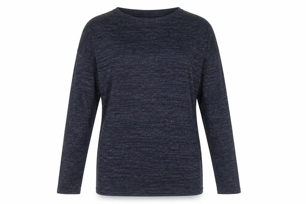 Womens UK Size XS Bershka Blue Pullover Jumper