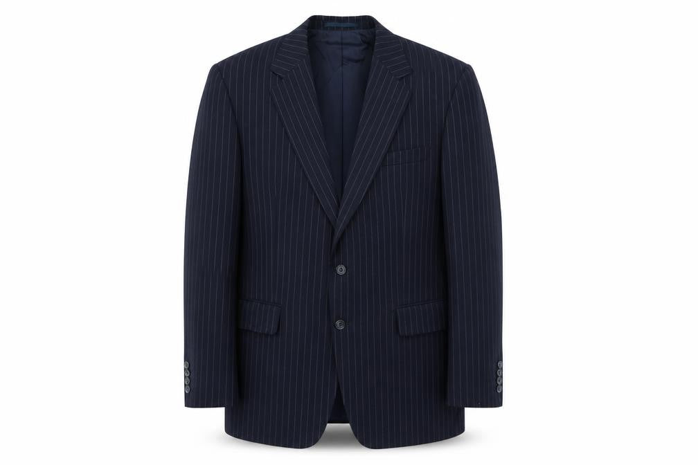 Mens UK Size 42 Marks and Spencer Regular Blue Suit Jacket