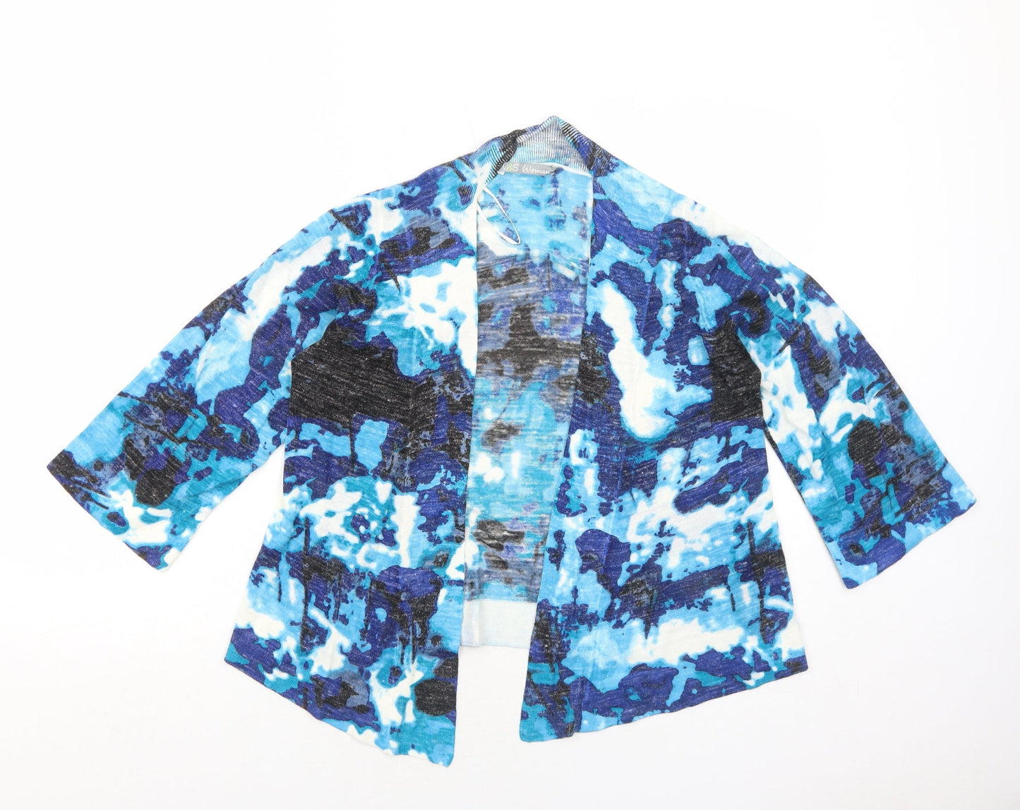 Womens UK Size 12 Marks and Spencer Blue Cardigan Jumper