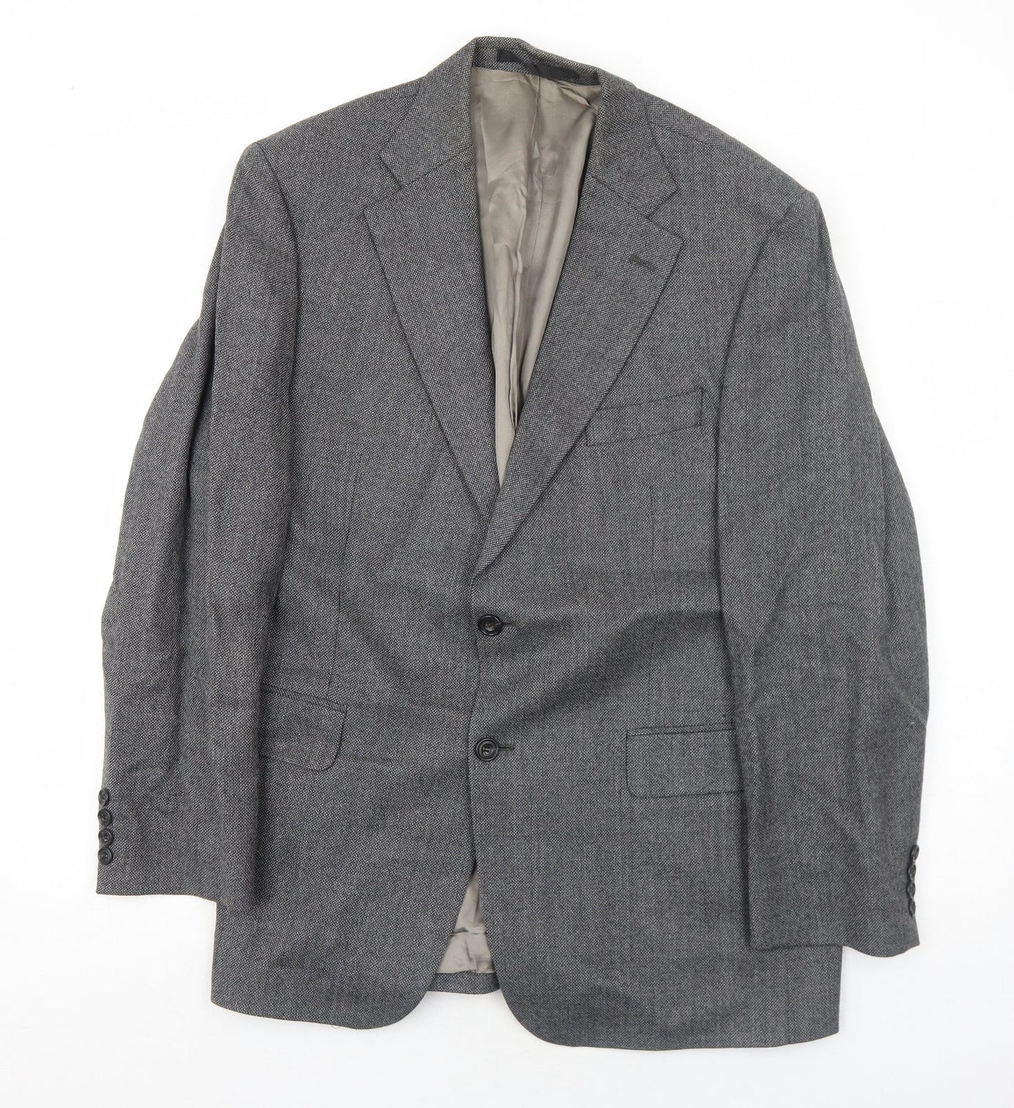 Mens UK Size 42 Marks and Spencer Regular Grey Suit Jacket