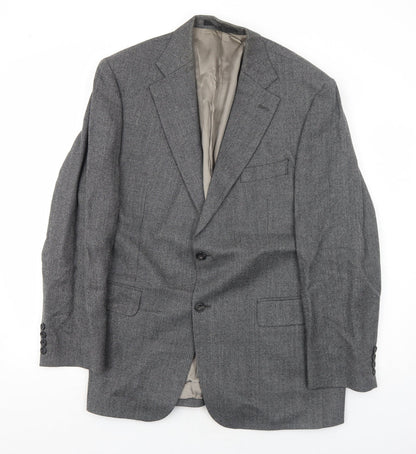 Mens UK Size 42 Marks and Spencer Regular Grey Suit Jacket
