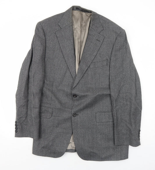 Mens UK Size 42 Marks and Spencer Regular Grey Suit Jacket