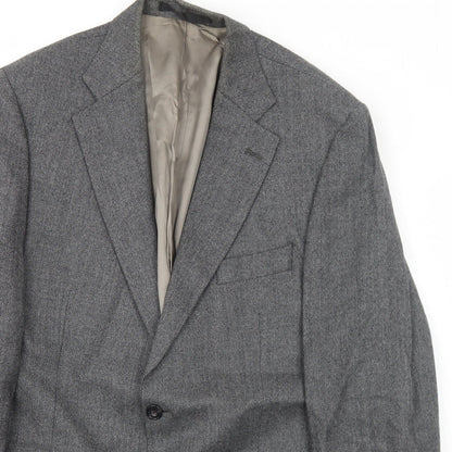 Mens UK Size 42 Marks and Spencer Regular Grey Suit Jacket
