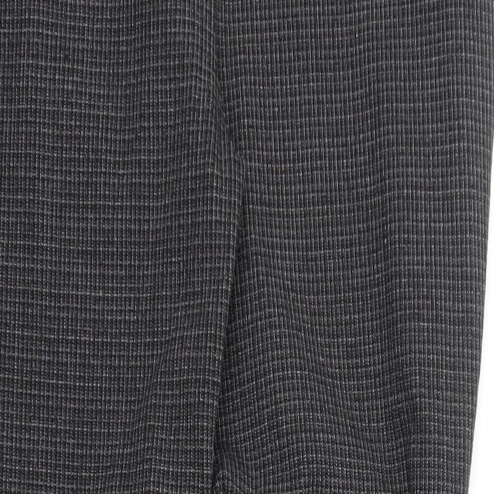 Womens UK Size 32 in Harry Hall Regular Fit  Black Trousers