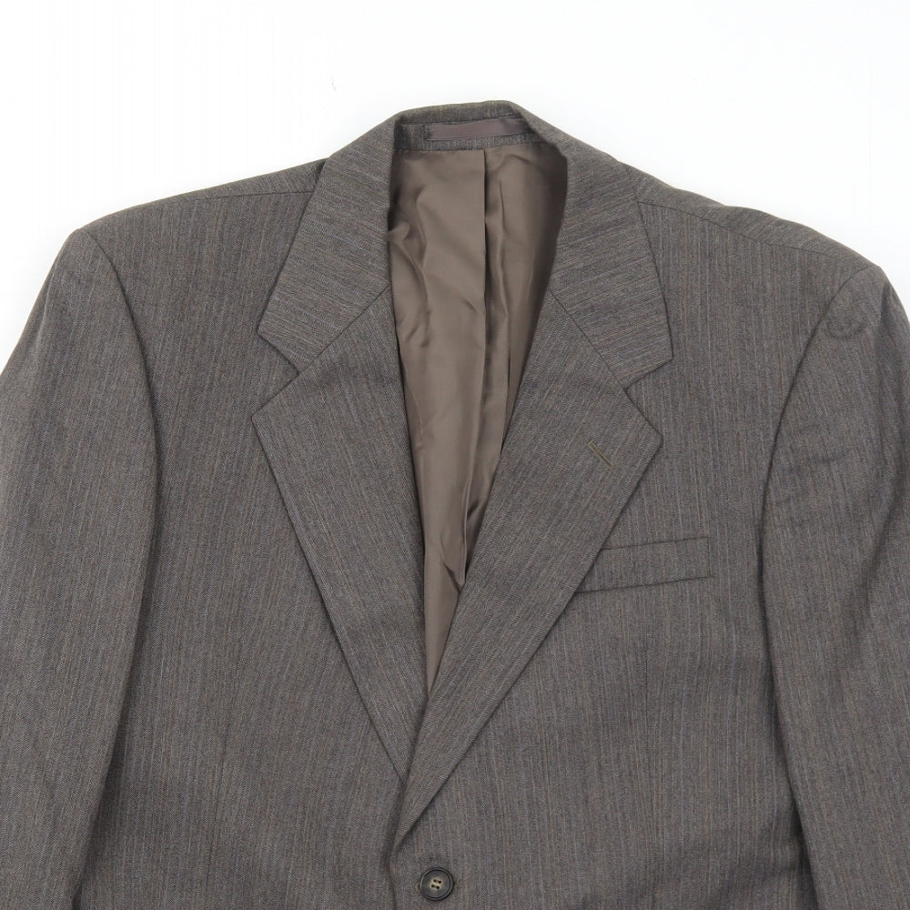 Mens UK Size 40 Marks and Spencer Regular Grey Suit Jacket