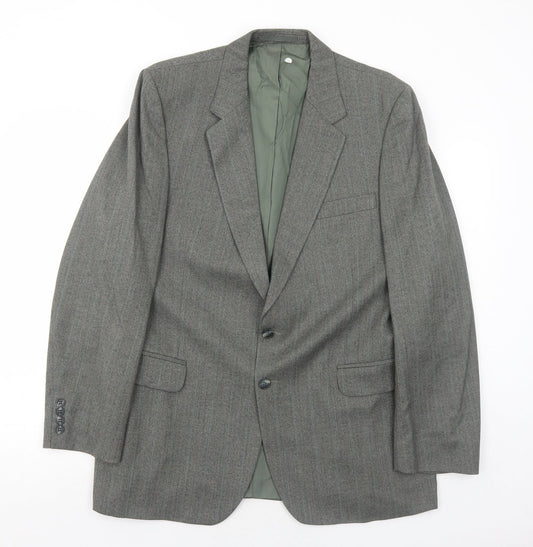 Mens UK Size 42 Marks and Spencer Regular Grey Suit Jacket
