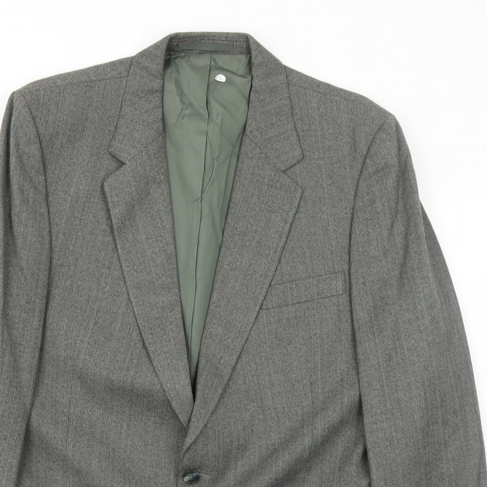 Mens UK Size 42 Marks and Spencer Regular Grey Suit Jacket